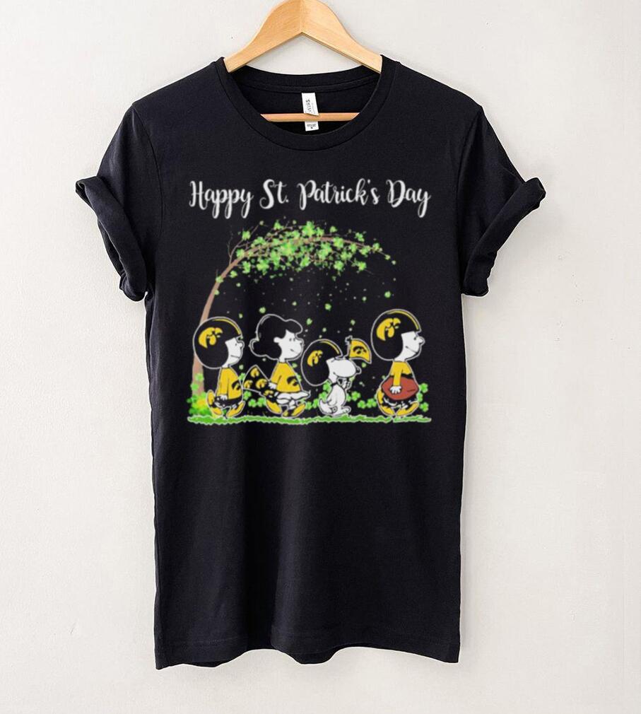 The Peanuts Characters Iowa Hawkeyes Happy St. Patrick’s Day Shirt The Peanuts Characters Iowa Hawkeyes Happy St. Patrick’s Day Shirt