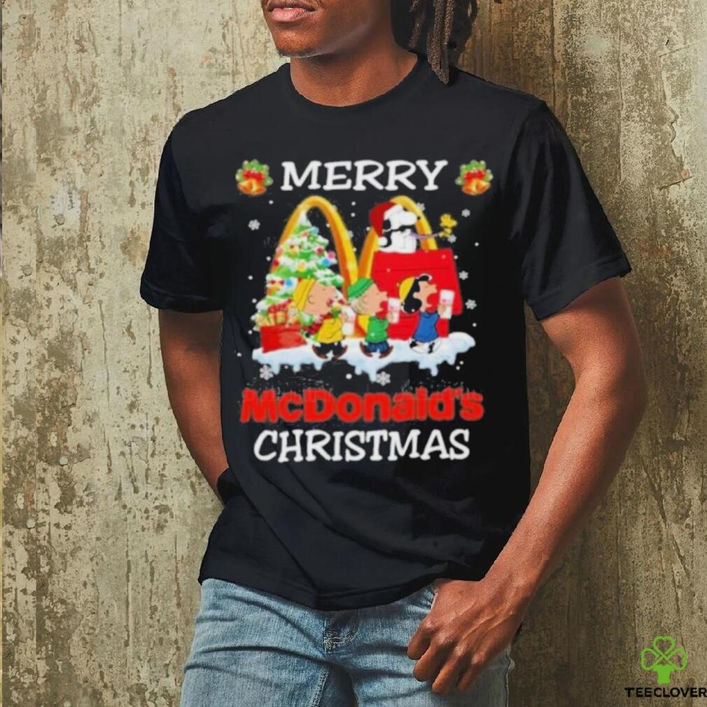 The Peanuts Merry Mcdonald’s Christmas Shirt The Peanuts Merry Mcdonald’s Christmas Shirt