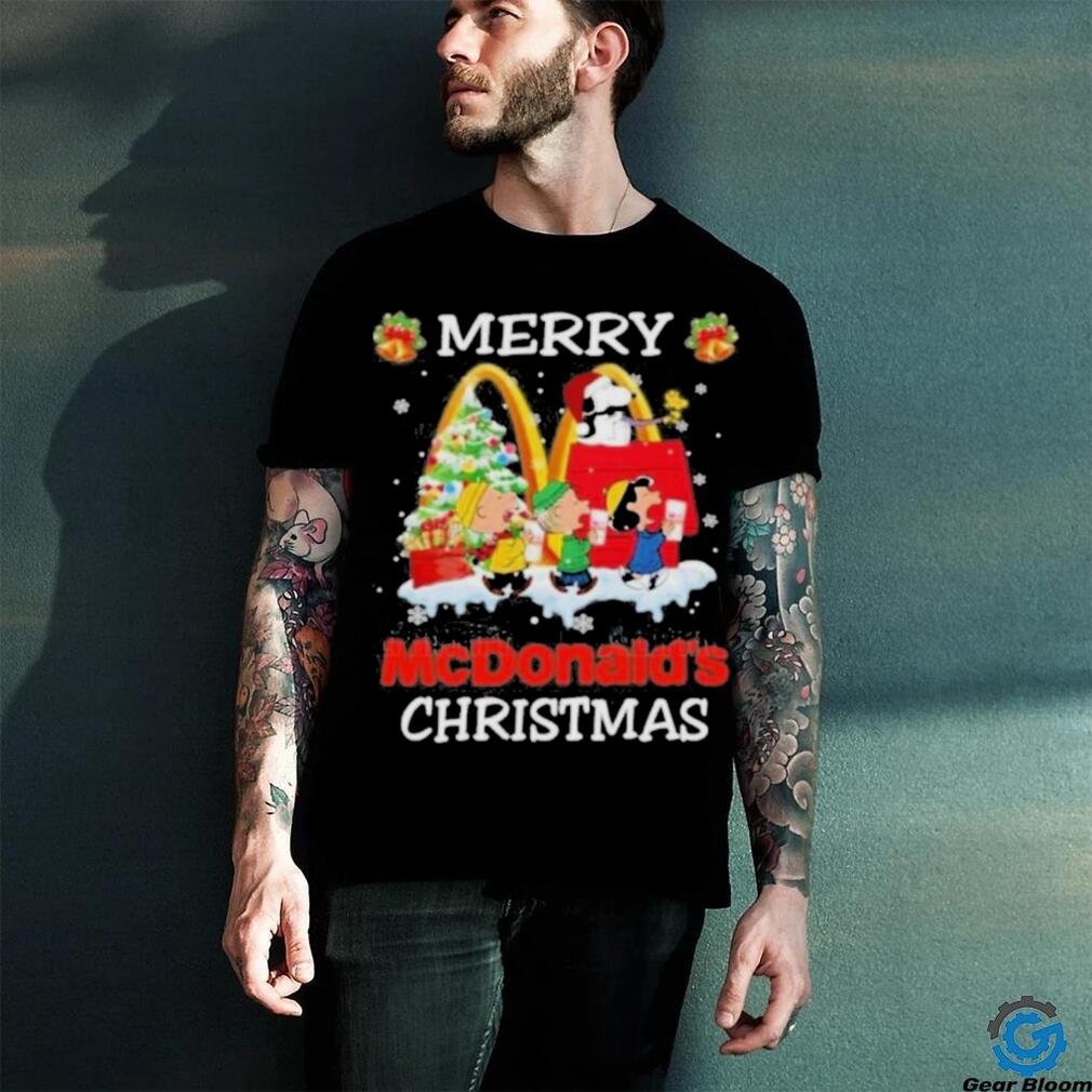 The Peanuts Merry Mcdonald’s Christmas Shirt The Peanuts Merry Mcdonald’s Christmas Shirt
