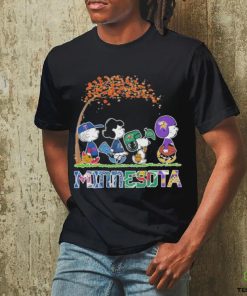 The Peanuts Minnesota Sport Teams In The Fall Shirt
