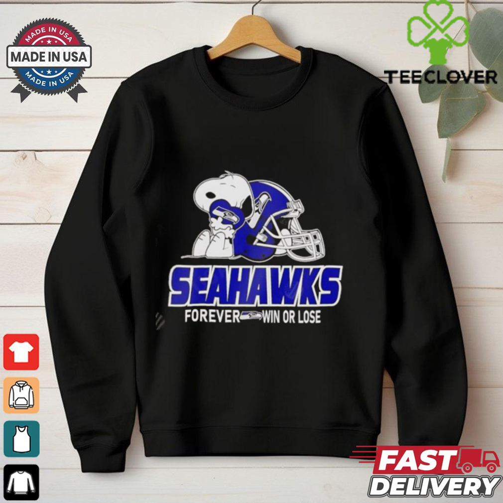 The Peanuts Movie Snoopy Forever Win Or Lose Football Seattle Seahawks shirt The Peanuts Movie Snoopy Forever Win Or Lose Football Seattle Seahawks shirt