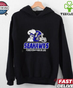 The Peanuts Movie Snoopy Forever Win Or Lose Football Seattle Seahawks shirt