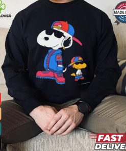The Peanuts Snoopy And Woodstock 2 Cool Snoopy 8 30 Drop T shirt