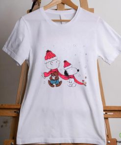 The Peanuts Snoopy Charlie WoodStock Christmas vibe shirt