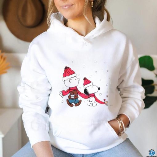 The Peanuts Snoopy Charlie WoodStock Christmas vibe hoodie, sweater, longsleeve, shirt v-neck, t-shirt