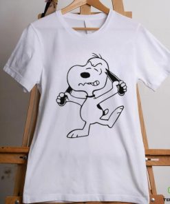 The Peanuts Snoopy angry shirt