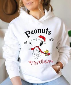 The Peanuts Snoopy est 1950 Merry Christmas shirt