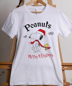 The Peanuts Snoopy est 1950 Merry Christmas shirt