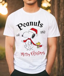 The Peanuts Snoopy est 1950 Merry Christmas shirt