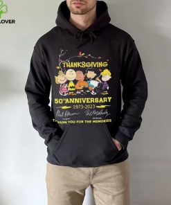 The Peanuts Thanksgiving 50th Anniversary 1973 – 2023 Thank You For The Memories T Shirt