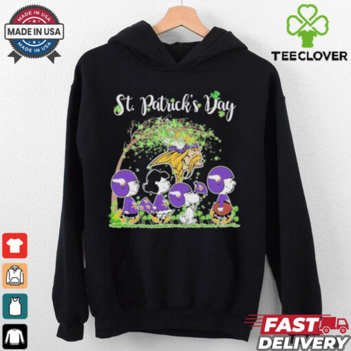 The Peanuts X Minnesota Vikings St Patrick’s Day Shirt