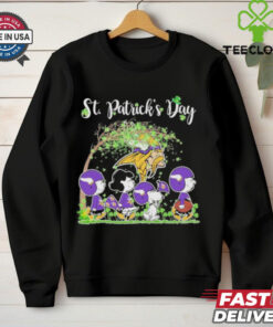 The Peanuts X Minnesota Vikings St Patrick’s Day Shirt