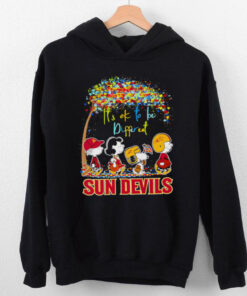 The Peanuts walking it’s ok to be different Sun Devils shirt