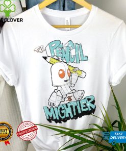 The Pencil is Mightier art hoodie, sweater, longsleeve, shirt v-neck, t-shirt