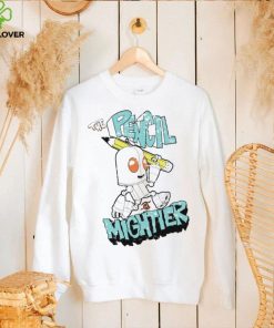 The Pencil is Mightier art hoodie, sweater, longsleeve, shirt v-neck, t-shirt