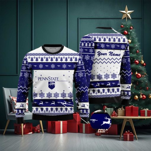 The Pennsylvania State University Penn State Behrend Custom Ugly Christmas Sweater