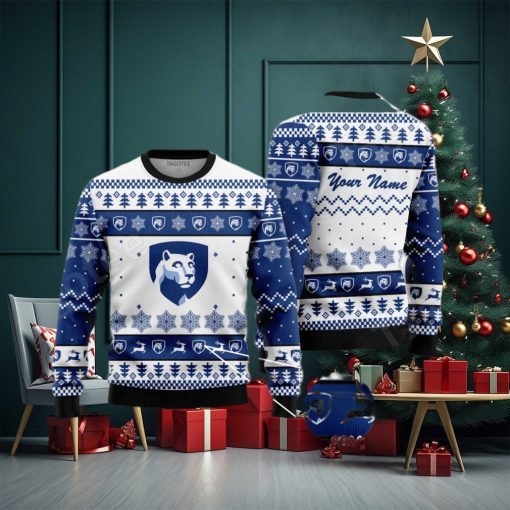 The Pennsylvania State University Penn State Hazleton Custom Ugly Christmas Sweater