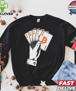 The Perfect Bitcoin Poker Hand T Shirt