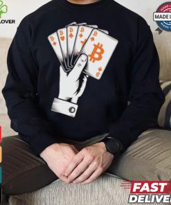 The Perfect Bitcoin Poker Hand T Shirt