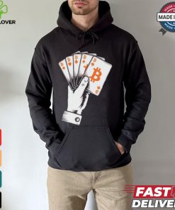 The Perfect Bitcoin Poker Hand T Shirt