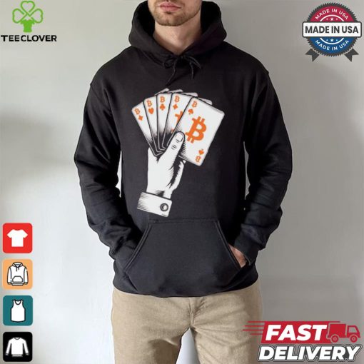The Perfect Bitcoin Poker Hand T Shirt