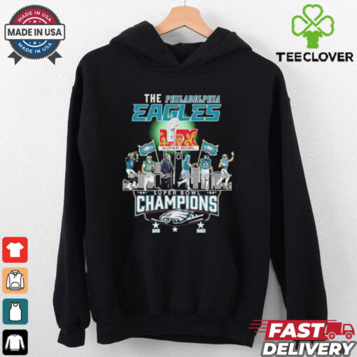 The Philadelphia Eagles Super Bowl Champions 2018 2025 signature shirt