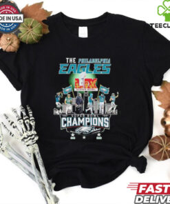 The Philadelphia Eagles Super Bowl Champions 2018 2025 signature shirt