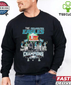 The Philadelphia Eagles Super Bowl Champions 2018 2025 signature shirt