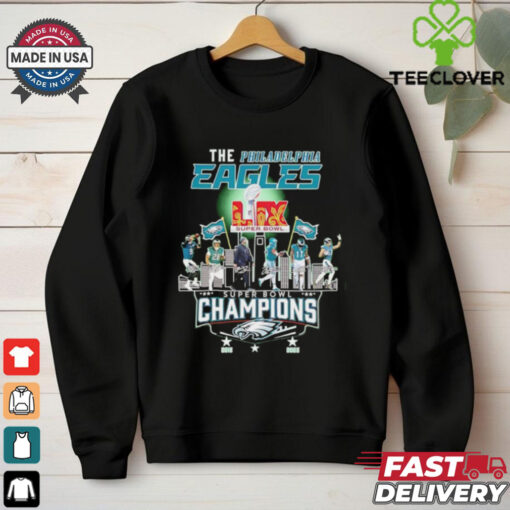 The Philadelphia Eagles Super Bowl Champions 2018 2025 signature shirt