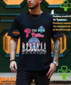 The Philadelphia Phillies Abbey Road Thank You For The Memories Signatures Shirt