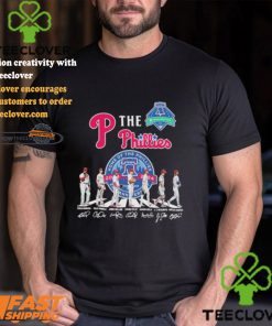 The Philadelphia Phillies Abbey Road Thank You For The Memories Signatures Shirt