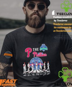 The Philadelphia Phillies Abbey Road Thank You For The Memories Signatures Shirt