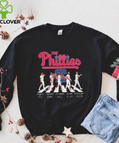 The Phillies Abbey Road Bryson Stott Bryce Harper Kyle Schwarber Alec Bohm and Nick Castellanos Signatures hoodie, sweater, longsleeve, shirt v-neck, t-shirt
