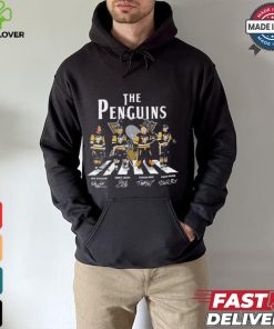 The Pittsburgh Penguins Abbey Road Erik Karlsson Sidney Crosby Tristan Jarry And Evgeni Malkin Signatures Shirt
