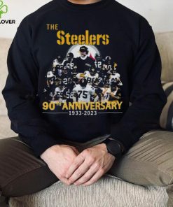 The Pittsburgh Steelers 90th Anniversary 1933 2023 Thank You For The Memories Signatures t shirt