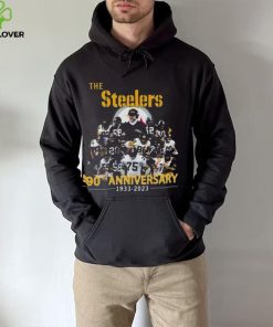 The Pittsburgh Steelers 90th Anniversary 1933 2023 Thank You For The Memories Signatures t shirt