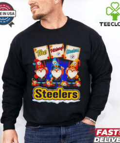 The Pittsburgh Steelers Gnomes Christmas shier