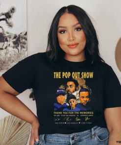 The Pop Out Show Thank You For The Memories Dr. Dre, Tyler The Creator, YG, Kendrick Lamar Signatures shirt