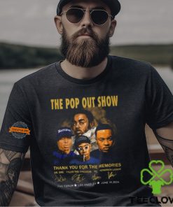 The Pop Out Show Thank You For The Memories Dr. Dre, Tyler The Creator, YG, Kendrick Lamar T Shirt