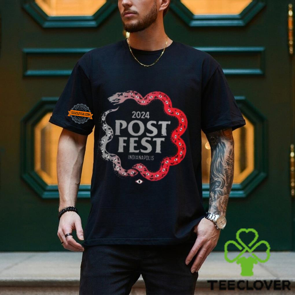 The Post Festival 2024 Snake Logo Indianapolis Indiana On 25 27 July 2024 Unisex T Shirt The Post Festival 2024 Snake Logo Indianapolis Indiana On 25 27 July 2024 Unisex T Shirt