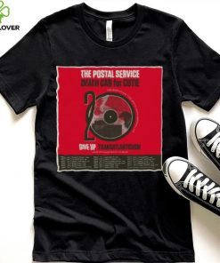 The Postal Service And Death Cab for Cutie 20th Anniversary Tour Shirt