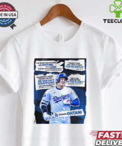 The Postseason Shotime – Shohei Ohtani Los Angeles Dodgers Series Premiere 2024 t shirt