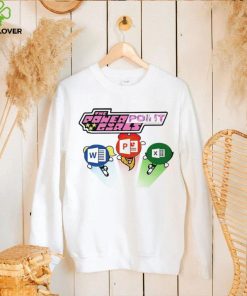 The Power Point Girl cartoon shirt