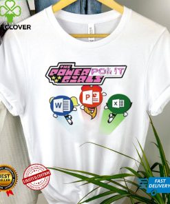 The Power Point Girl cartoon shirt
