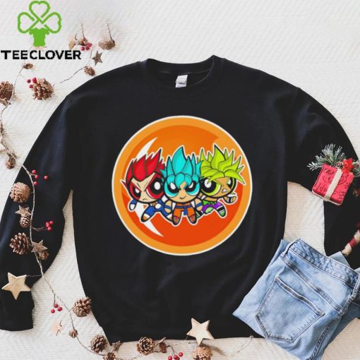 The Powerpuff Girls X Dragon Ball The Superpuff Boys hoodie, sweater, longsleeve, shirt v-neck, t-shirt