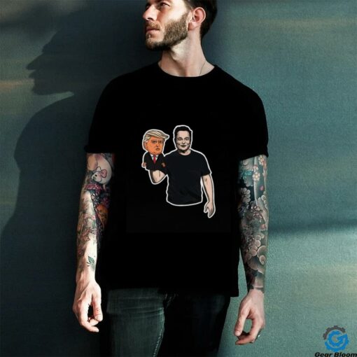 The President and his puppet T shirt