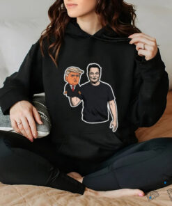 The President and his puppet T shirt