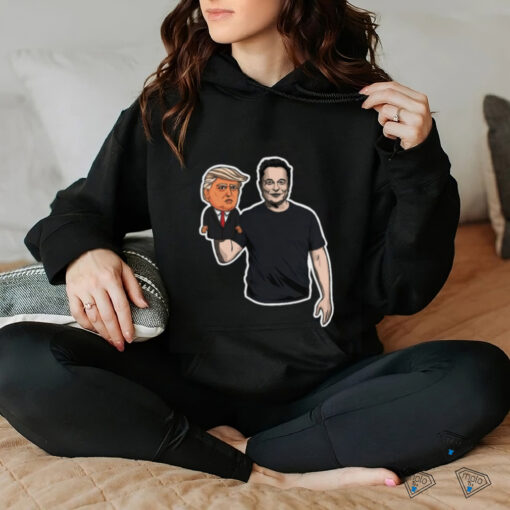 The President and his puppet T shirt