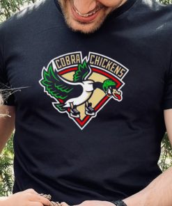 The Prince Albert Cobra Chickens logo shirt