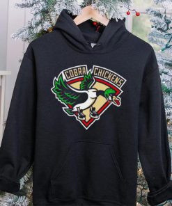 The Prince Albert Cobra Chickens logo shirt